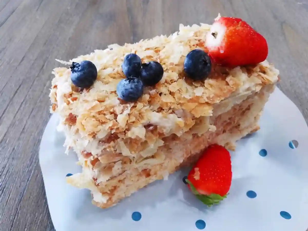 拿破仑栗子千层酥蛋糕 无需开酥制作简单 一口8层内容惊艳味觉