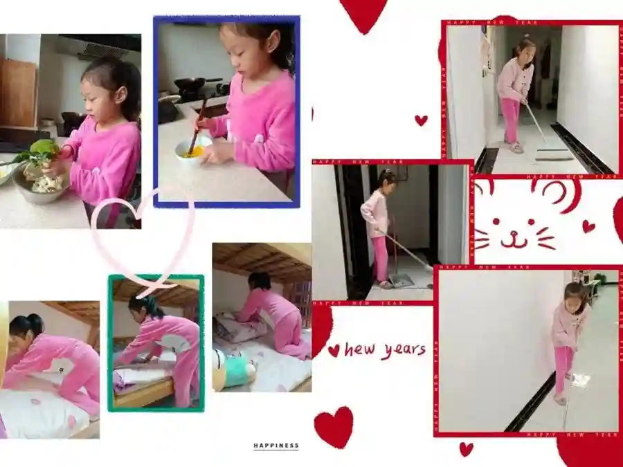 妙笔生花贺新春！济南黄金谷学校四二中队用笔尖记录“年味”