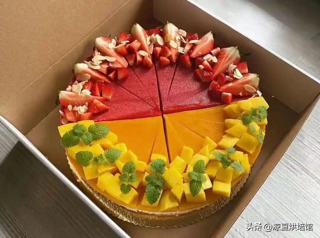 这100款切块蛋糕太漂亮了，看看你的蛋糕柜是不是已经被淘汰了？