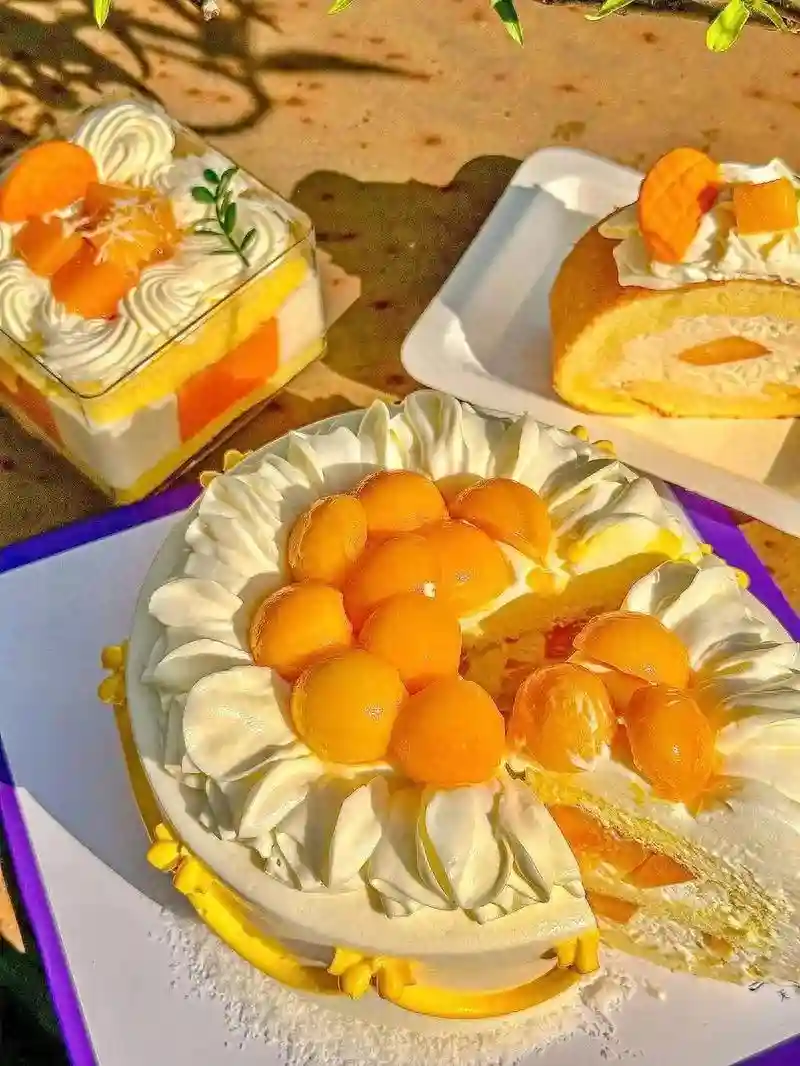 可可芒果蛋糕：甜蜜的诱惑