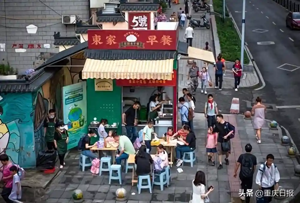 这里有间爱心早餐坊 服务员和面点师只招残疾人