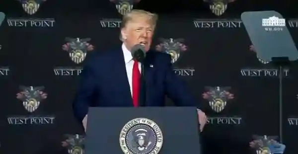 特朗普西点军校毕业演讲：我们不是世界警察
