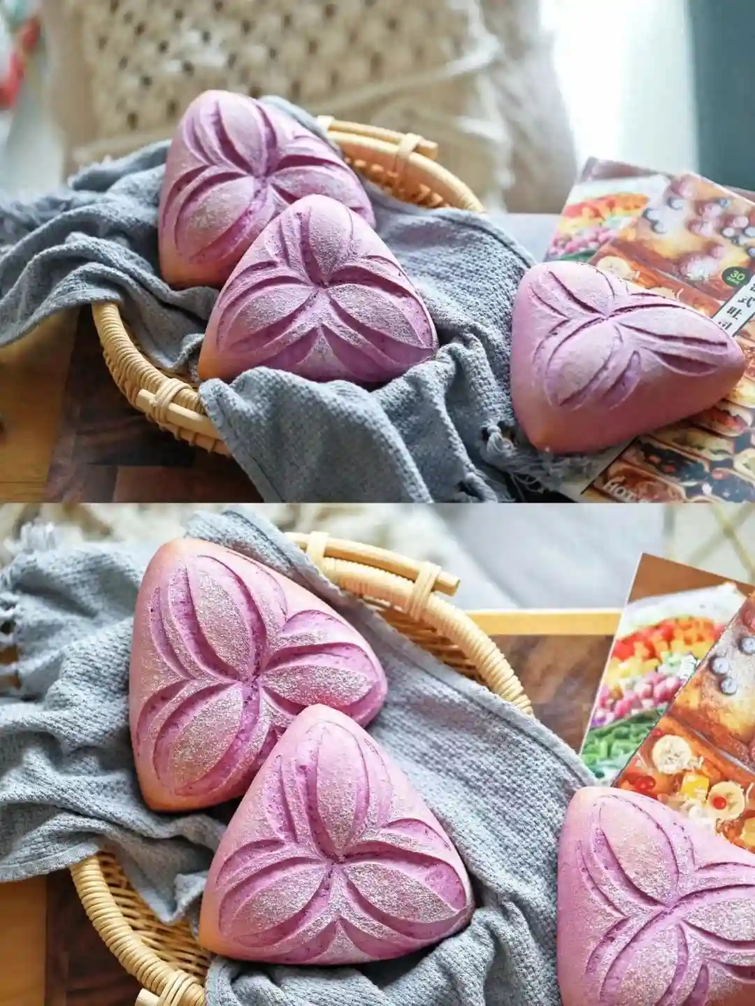 日销5000+的紫薯芋泥软欧~最受欢迎的割花系列产品‼️